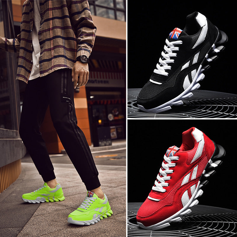 Zapatillas de running transpirables con suela blade