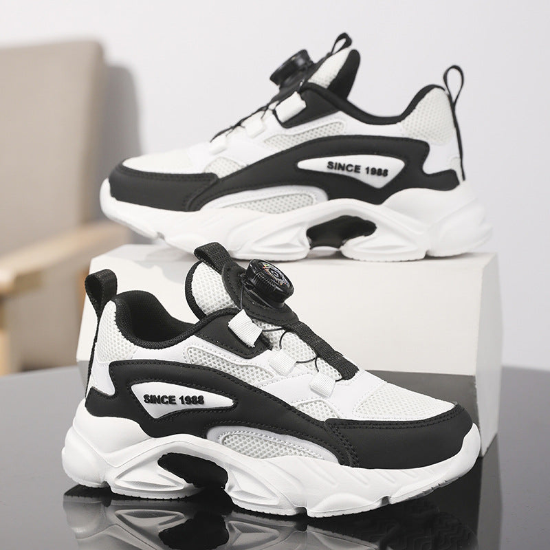 Zapatillas deportivas blancas infantiles